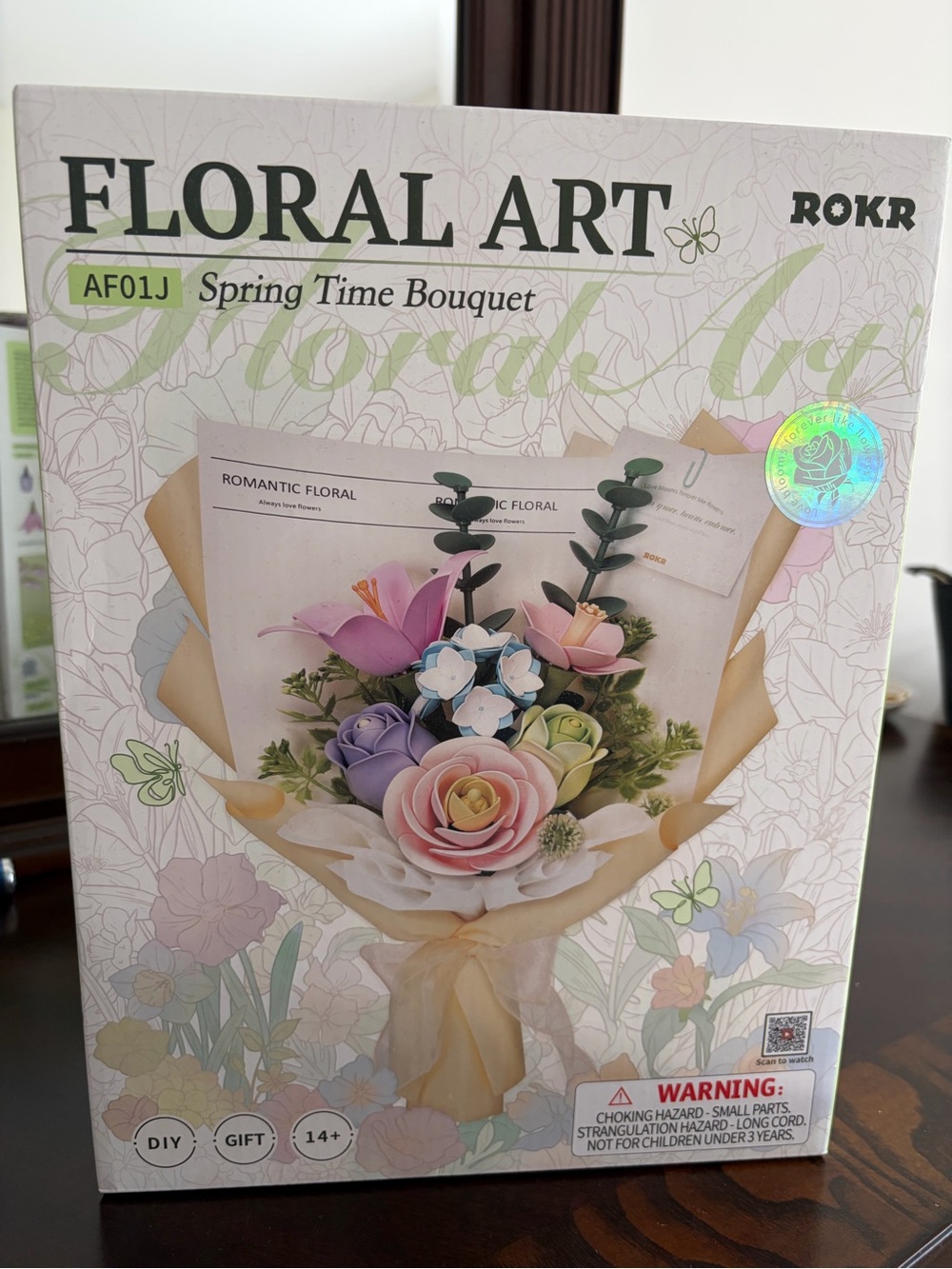 3D Floral Puzzle
